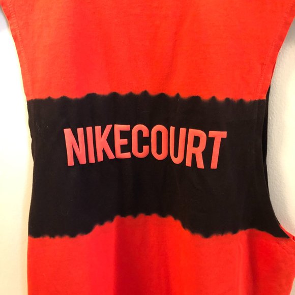 Nike Court Tennis Tank - Habanero Red - Picture 2 of 5
